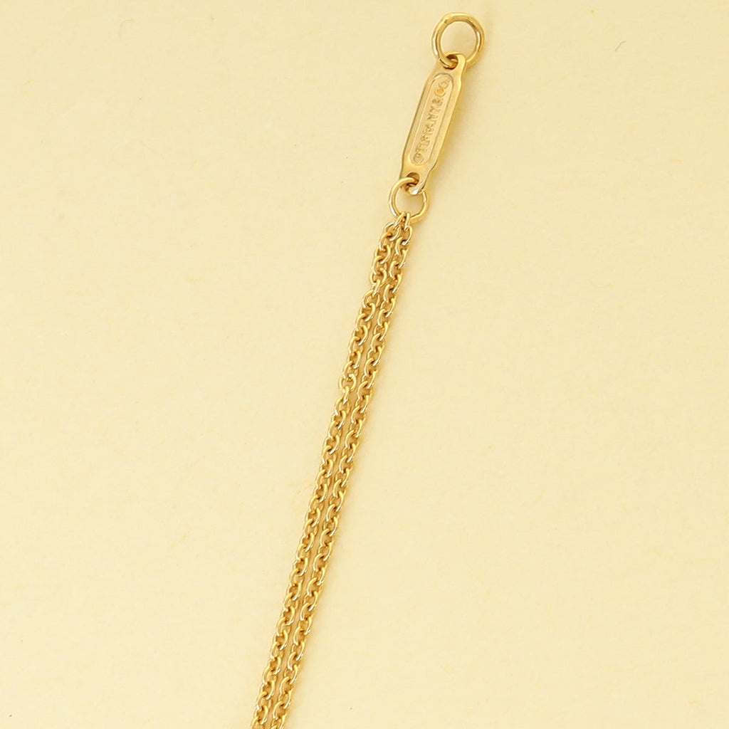 Tiffany & Co. Yellow Gold Infinity Pendant Necklace