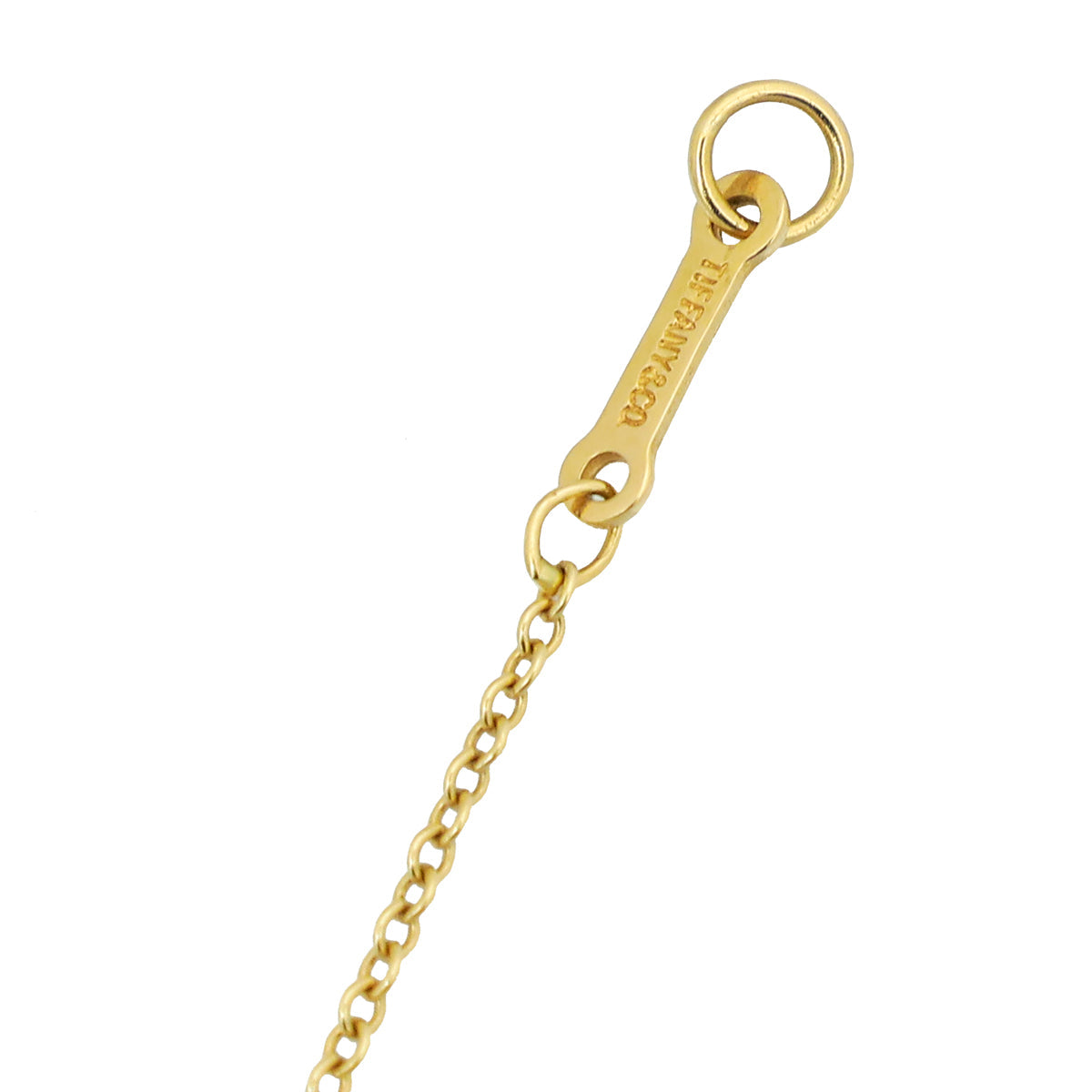 Tiffany & Co 18K Yellow Gold Paloma Picasso Shooting Star Pendant Necklace