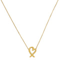 Tiffany & Co 18K Pink Gold Paloma Picasso Loving Heart Pendant Necklace