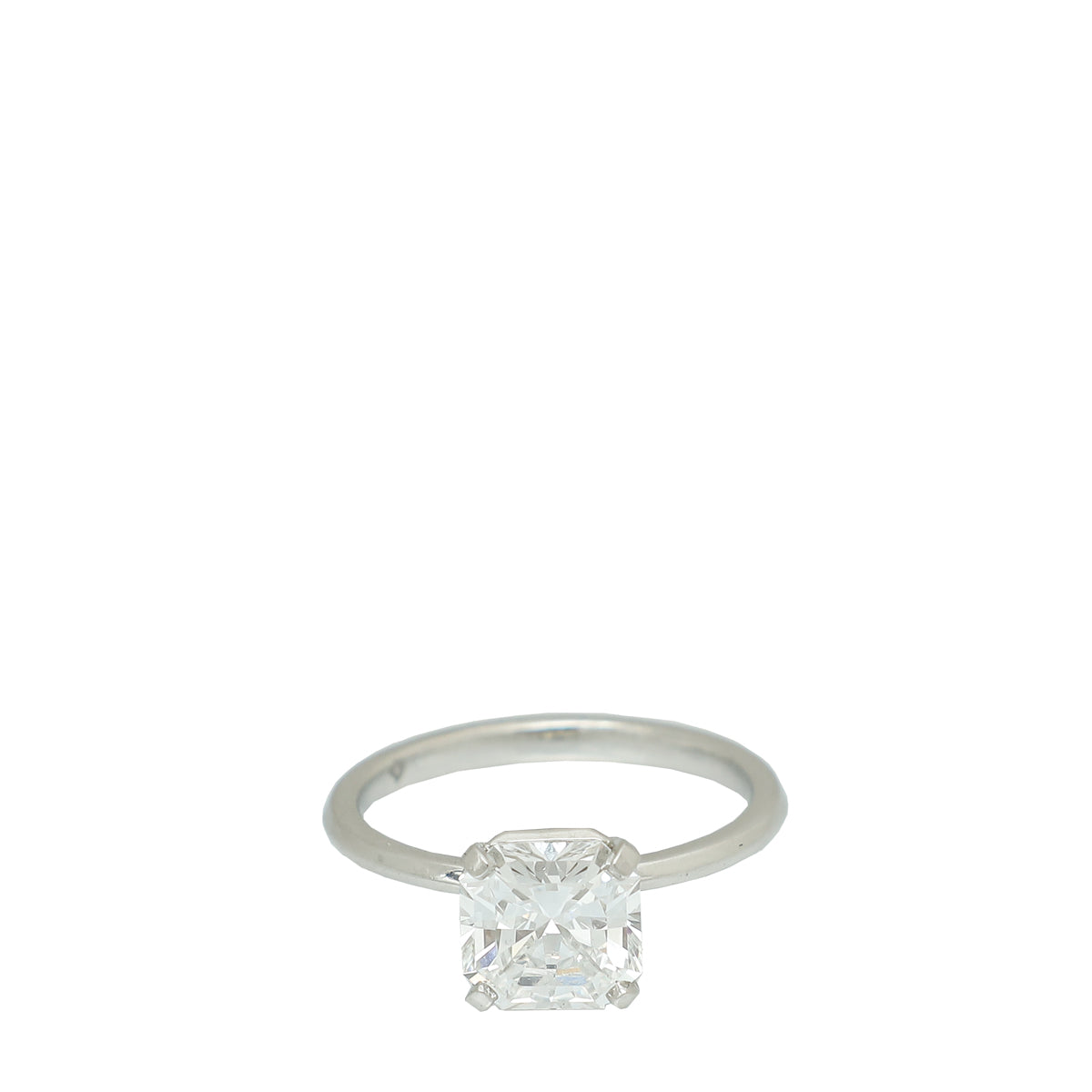 Tiffany & Co Platinum Diamond True Engagement Ring 51
