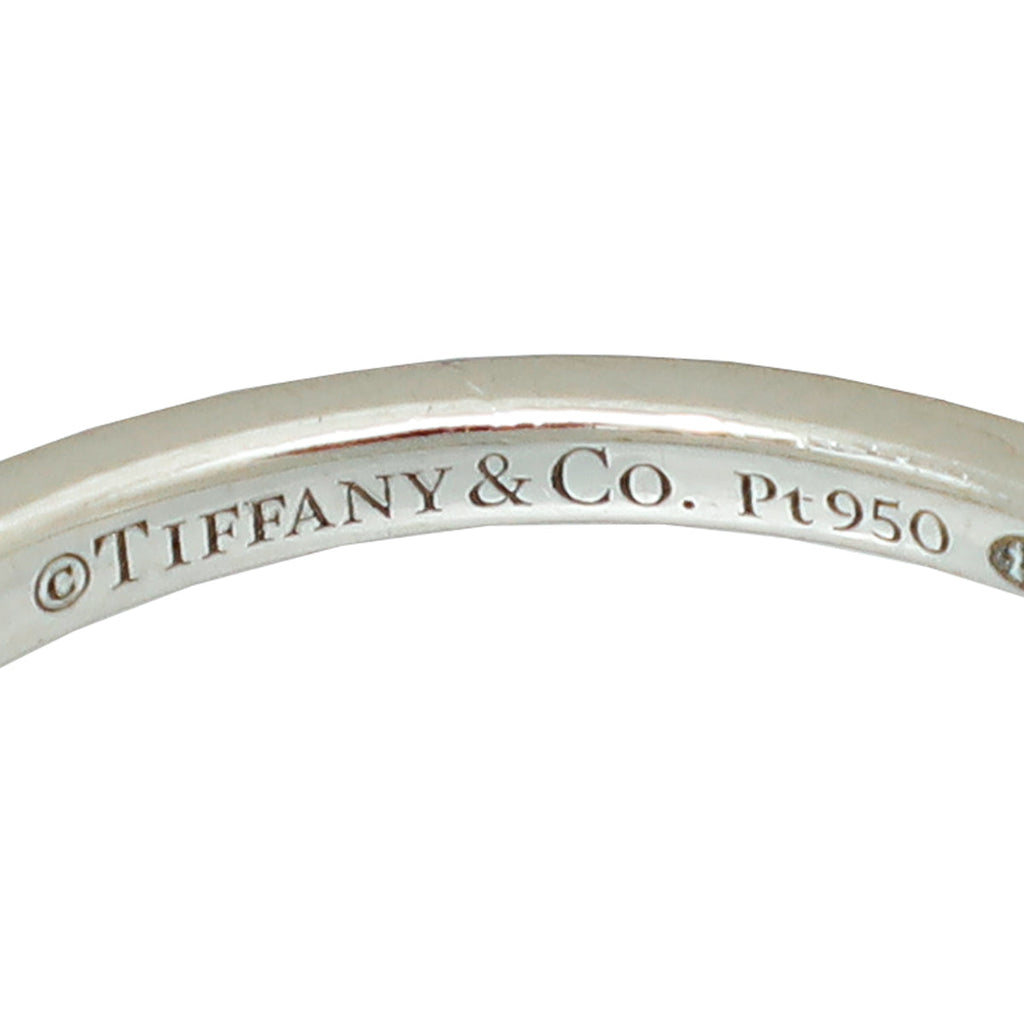 Tiffany & Co Platinum Diamond True Engagement Ring 51