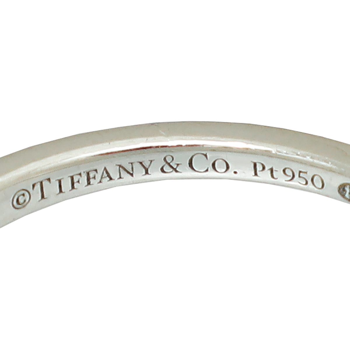 Tiffany & Co Platinum Diamond True Engagement Ring 51