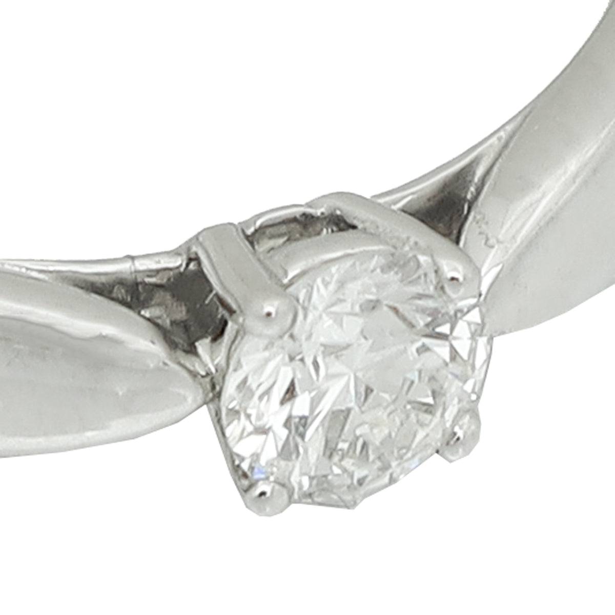 Tiffany & Co. Platinum Diamonds Harmony Engagement Ring 53