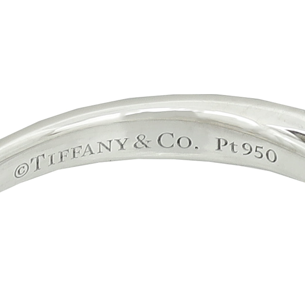 Tiffany & Co. Platinum Diamonds Harmony Engagement Ring 53