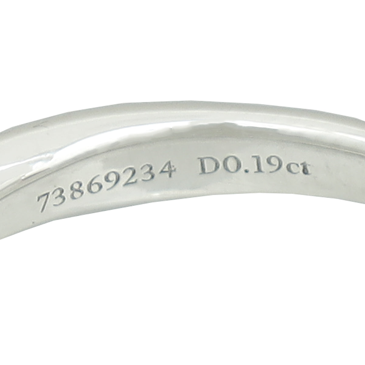 Tiffany & Co. Platinum Diamonds Harmony Engagement Ring 53