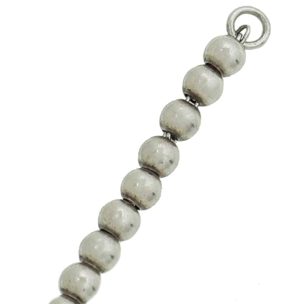 Tiffany & Co Blue Heart Tag Bead Bracelet
