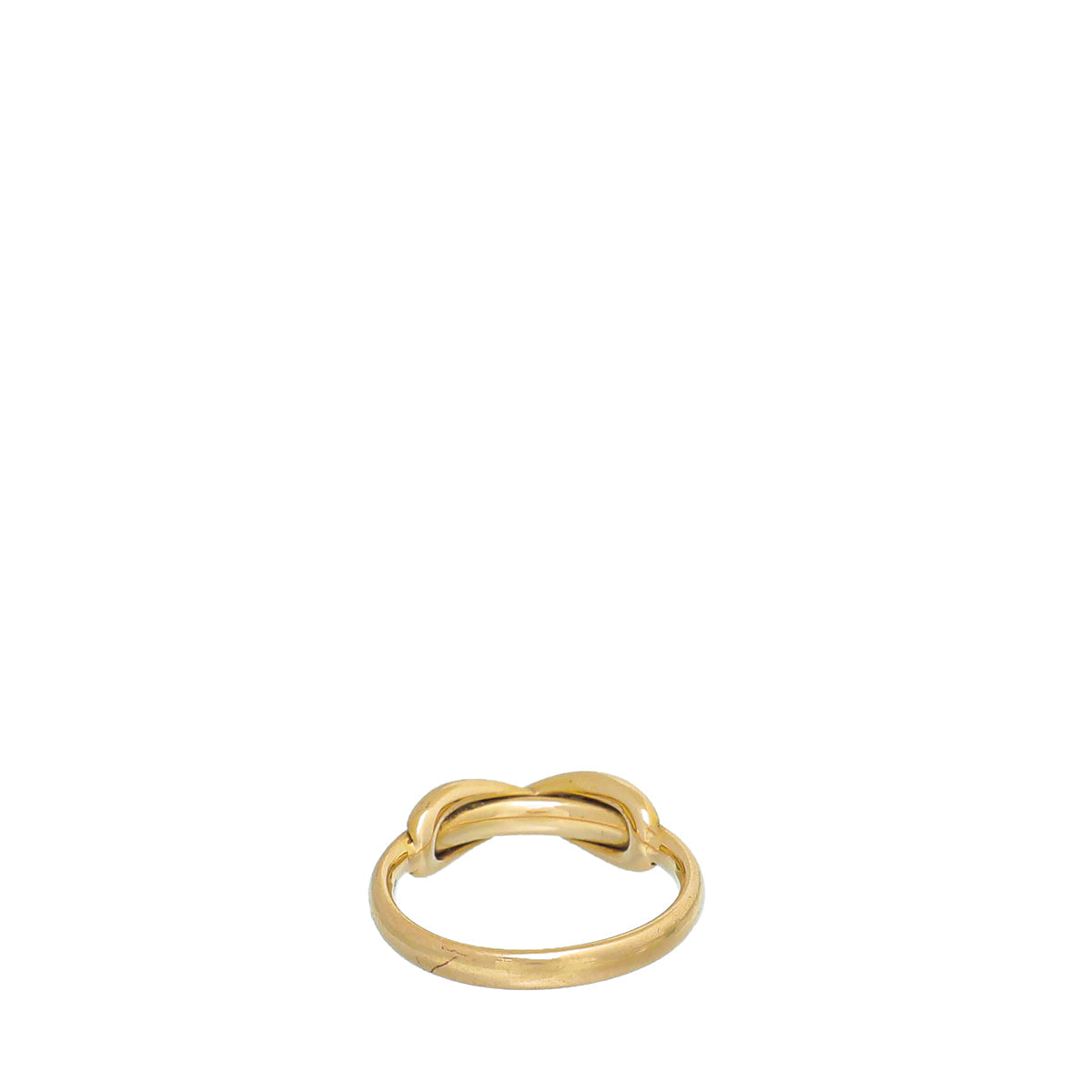 Tiffany & Co 18K Yellow Gold Infinity Ring 8