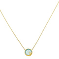 Tiffany & Co 18K Yellow Gold Paloma Picasso Olive Leaf Pendant Necklace