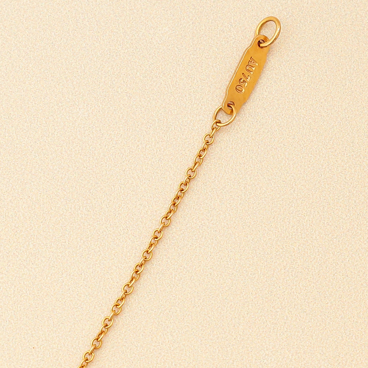 Tiffany & Co. 18K Rose Gold Heart Key Pendant Necklace