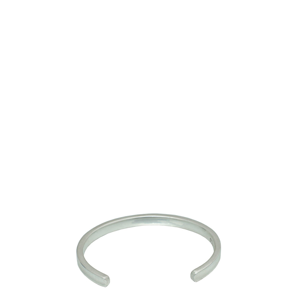 Tiffany & Co Sterling Silver 1837 Narrow Small Cuff Bangle