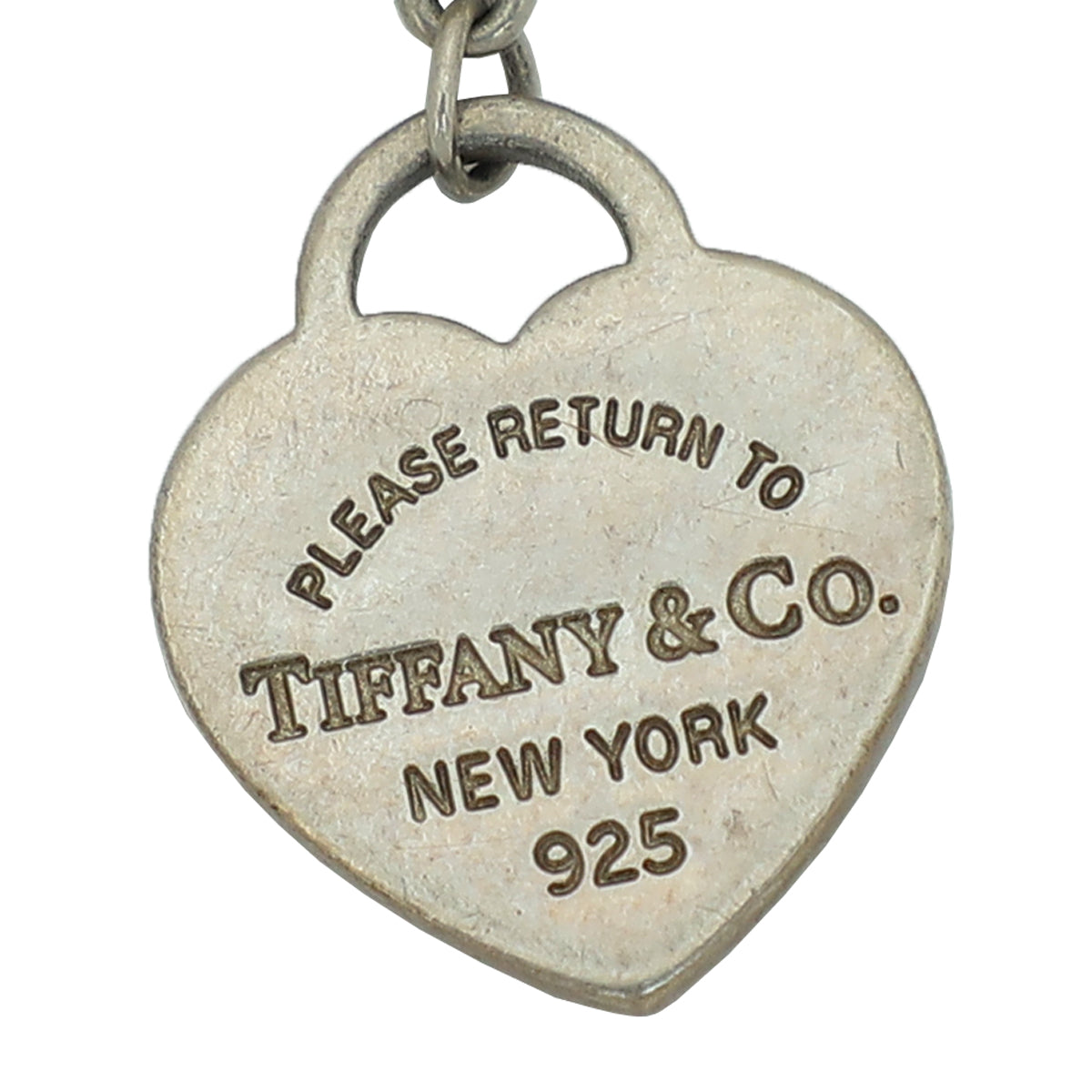 Tiffany & Co Blue Heart Tag Bead Bracelet