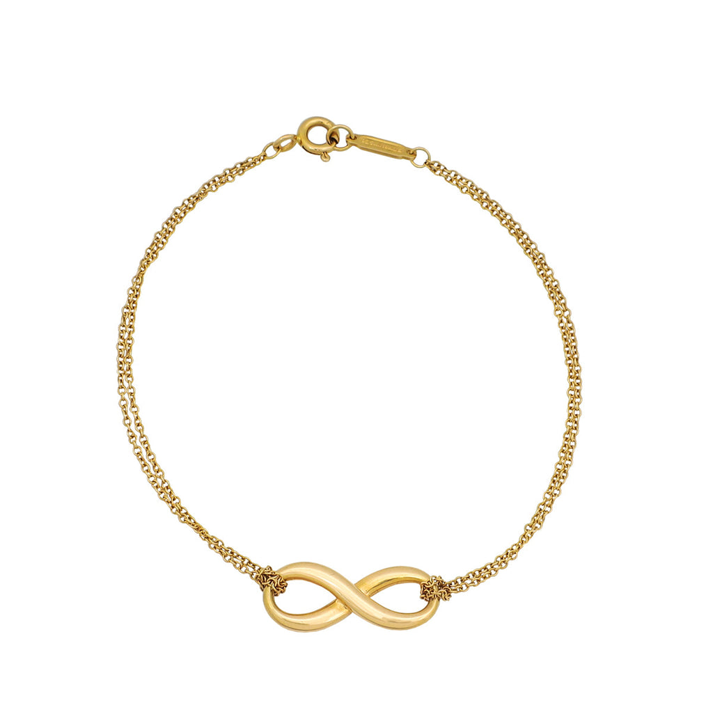 Tiffany & Co. 18K Rose Gold Infinity Bracelet
