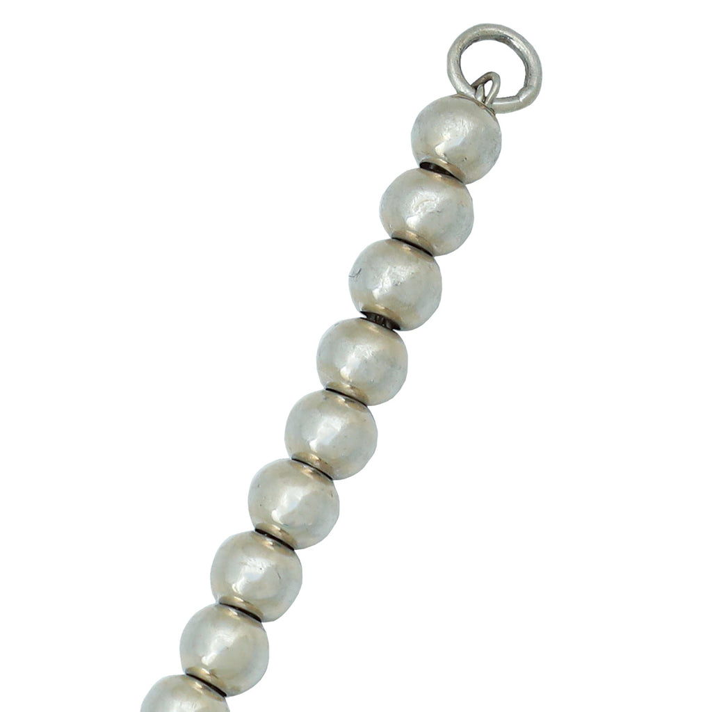 Tiffany & Co Blue Heart Tag Bead Bracelet