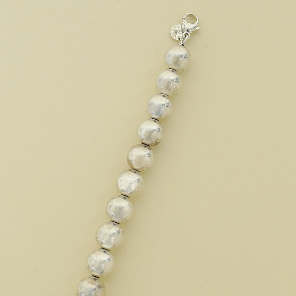 Tiffany & Co. Silver Hardware Ball 10mm Bracelet