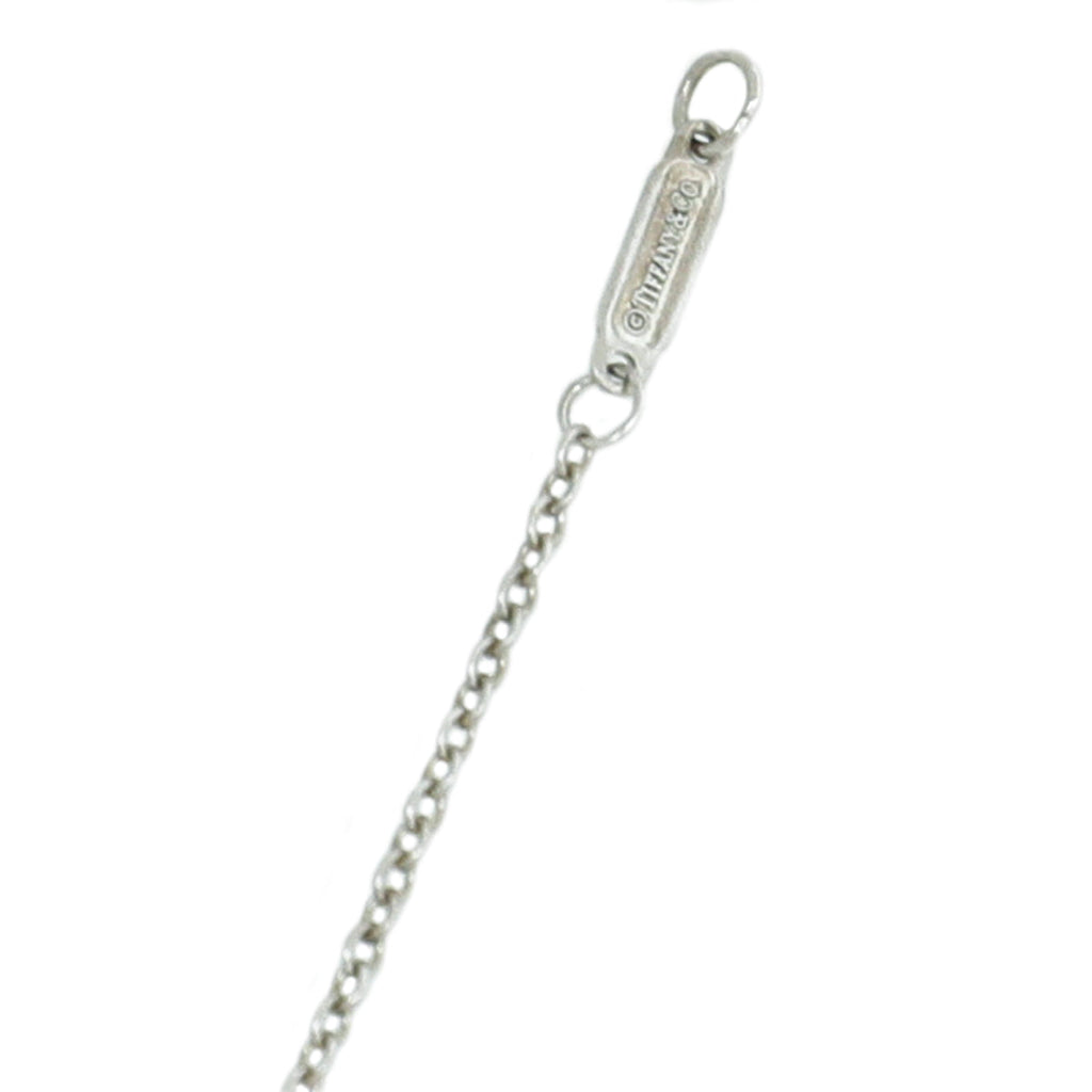 Tiffany & Co Sterling Silver Rubedo 1837 Interlocking Circles 2012 Large Necklace