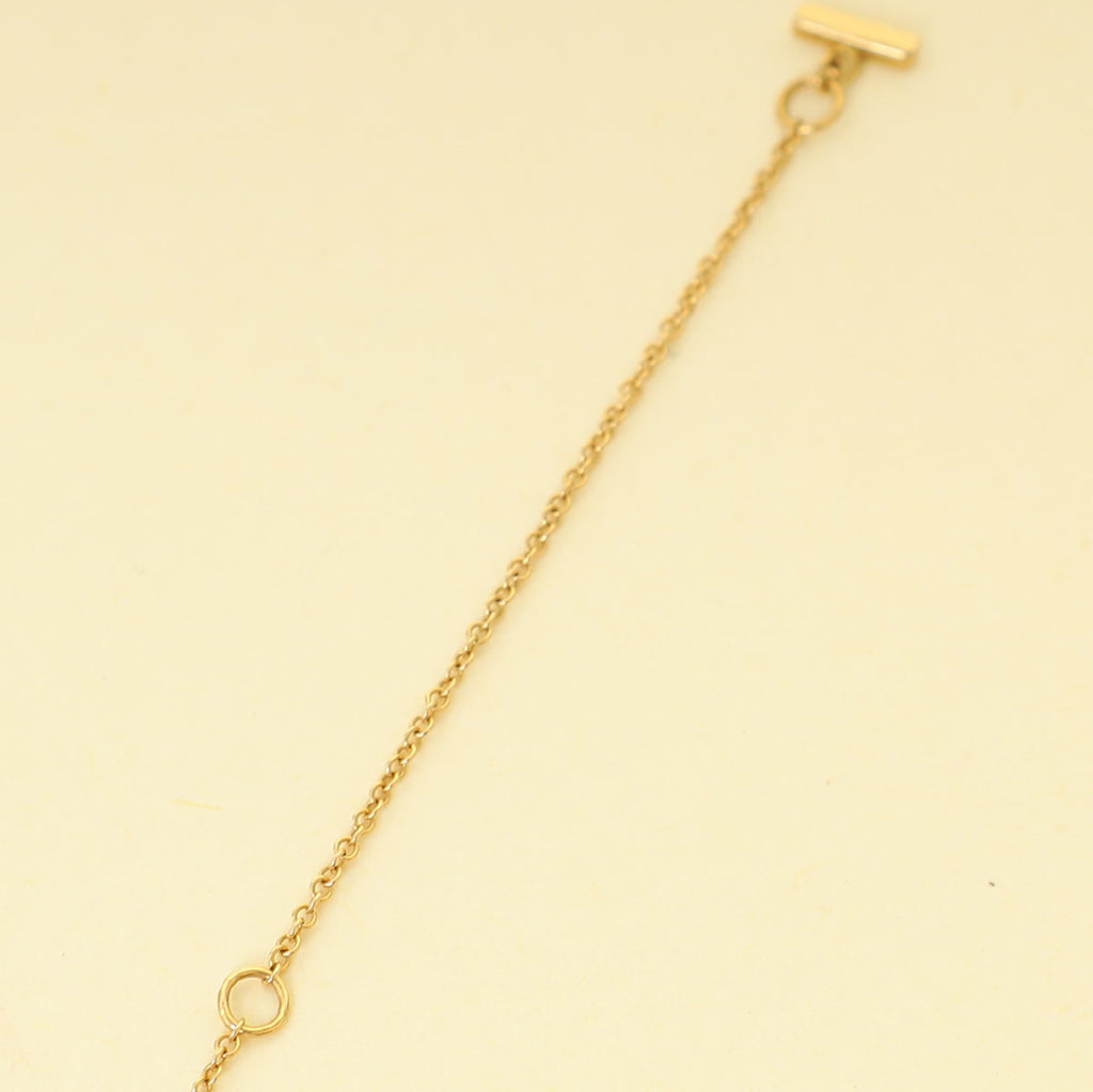 Tiffany & Co. 18K Pink Gold T Smile Pendant Necklace Large Model