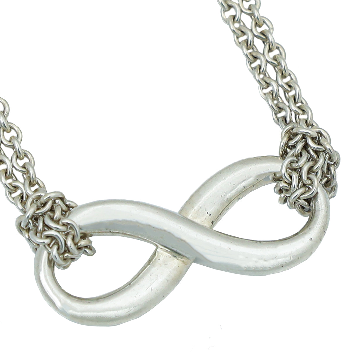 Tiffany & Co Silver Infinity Pendant Necklace