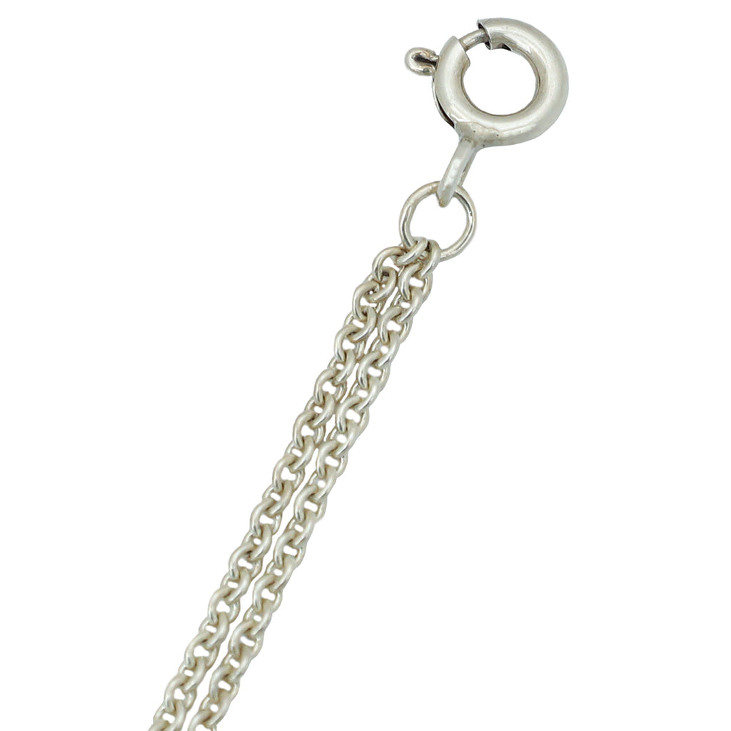 Tiffany & Co Silver Infinity Pendant Necklace
