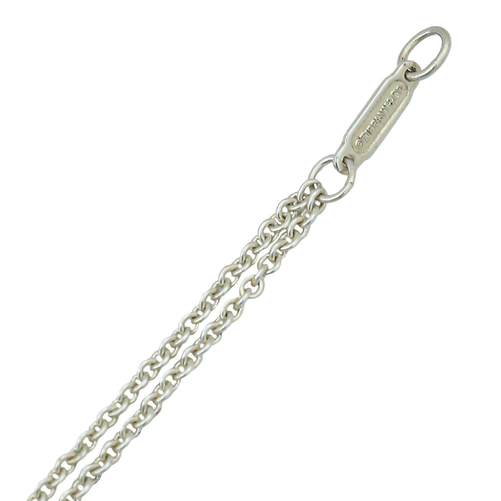 Tiffany & Co Silver Infinity Pendant Necklace