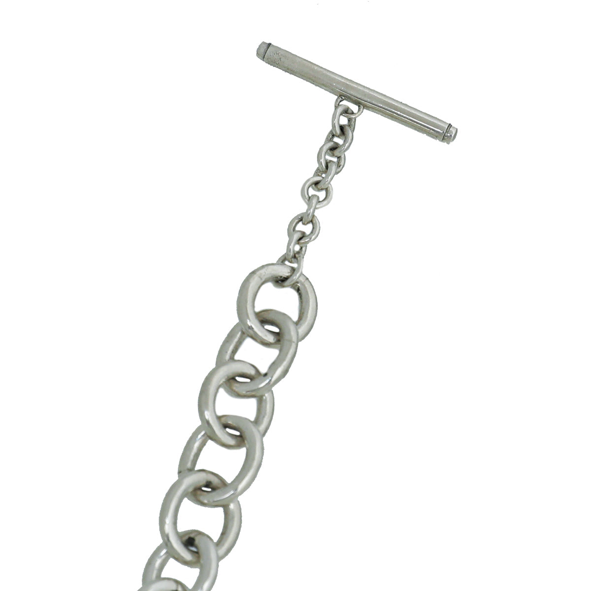 Tiffany & Co Silver Heart Tag Toggle Necklace
