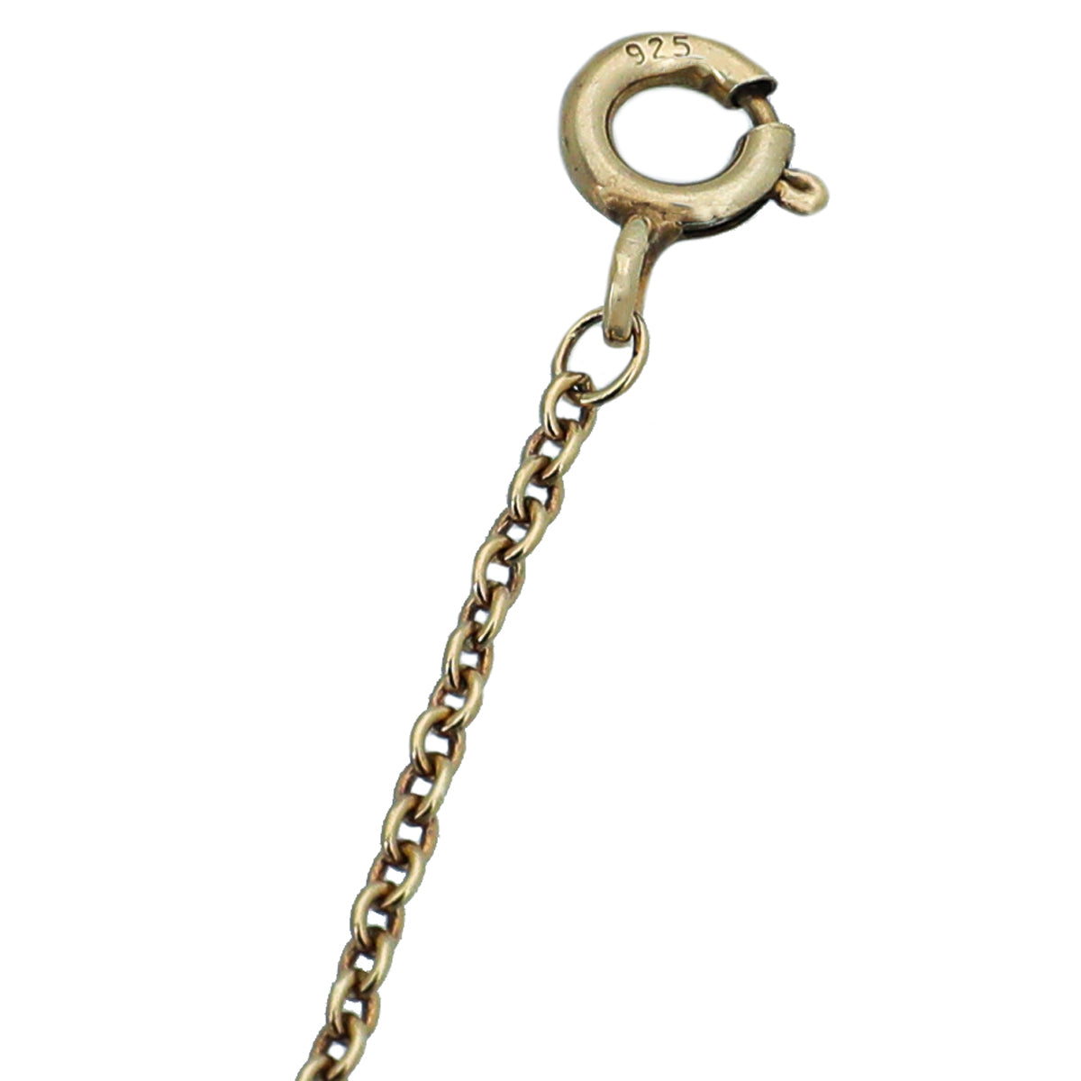 Tiffany & Co Silver Gold Plated Heart Tag "D" Letter Pendant Necklace