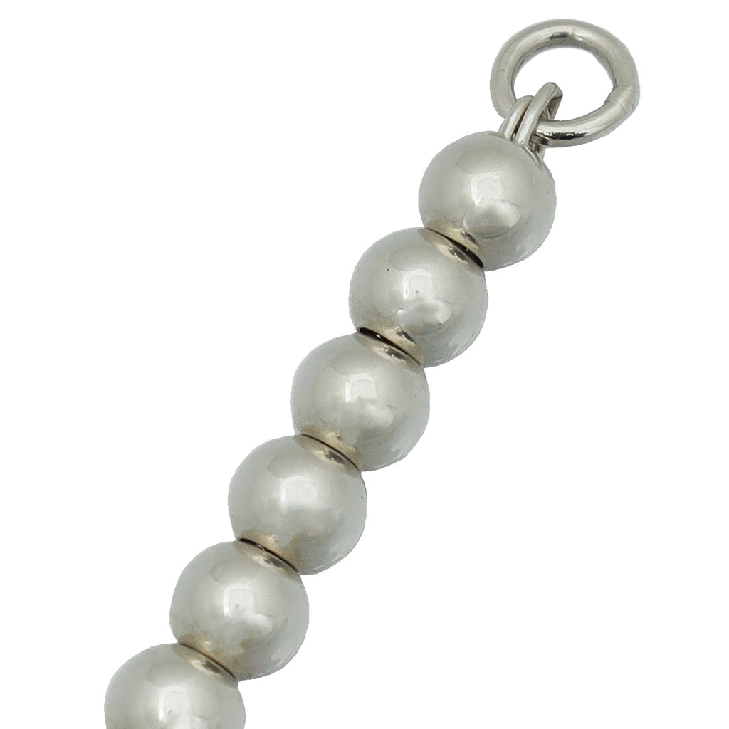 Tiffany & Co Blue Heart Bead Necklace