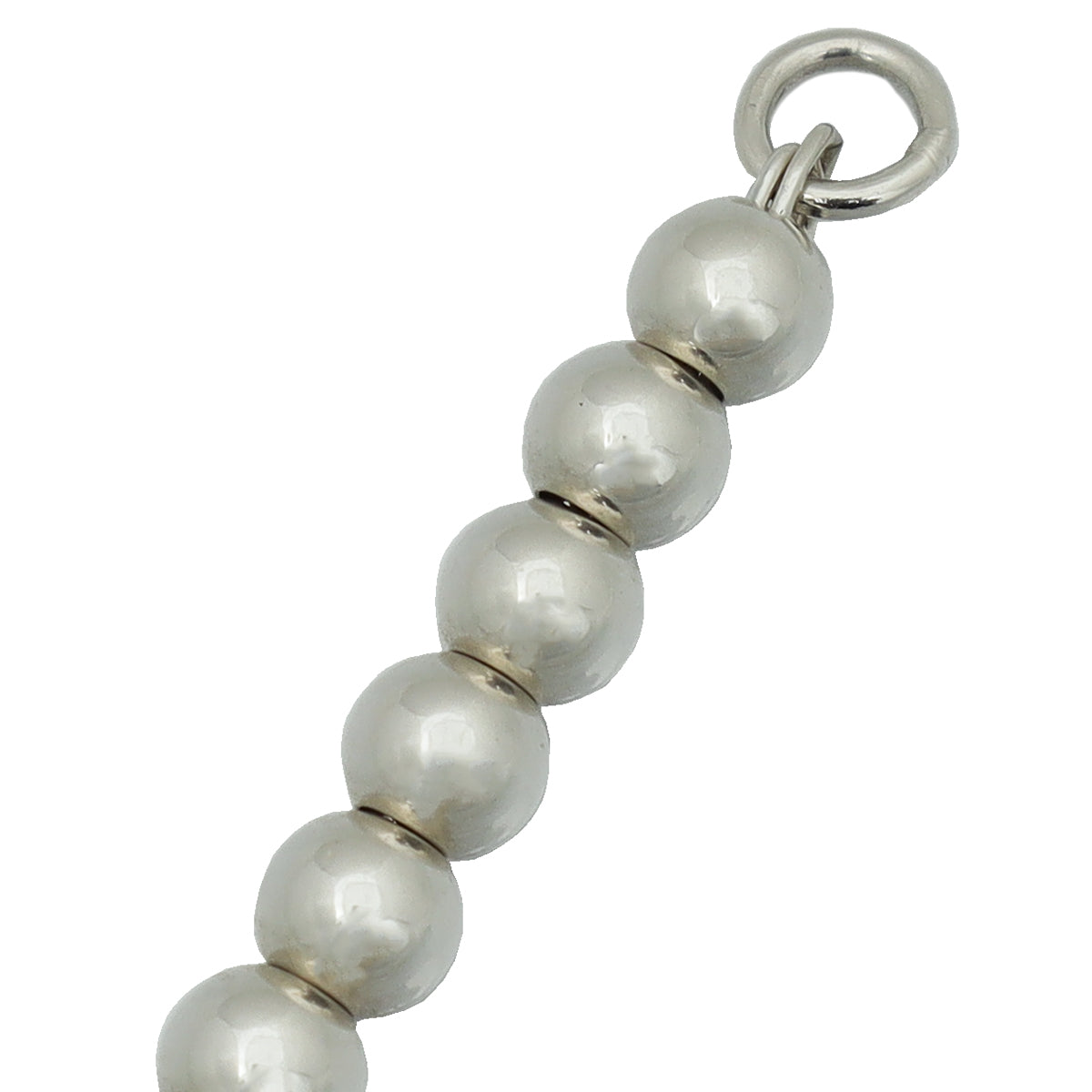 Tiffany & Co Blue Heart Bead Necklace