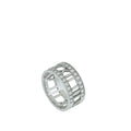 Tiffany & Co 18K White Gold Diamond Atlas Diamond Ring