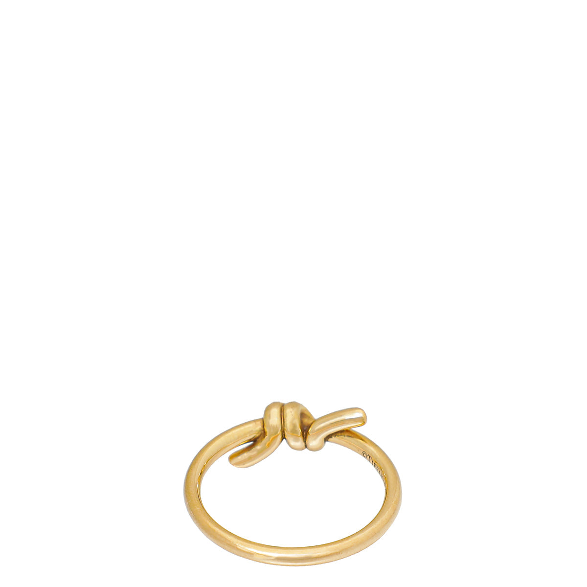 Tiffany & Co 18K Rose Gold Knot Ring 6/51
