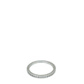 Tiffany & Co Platinum Diamond Soleste Half Eternity Ring 52