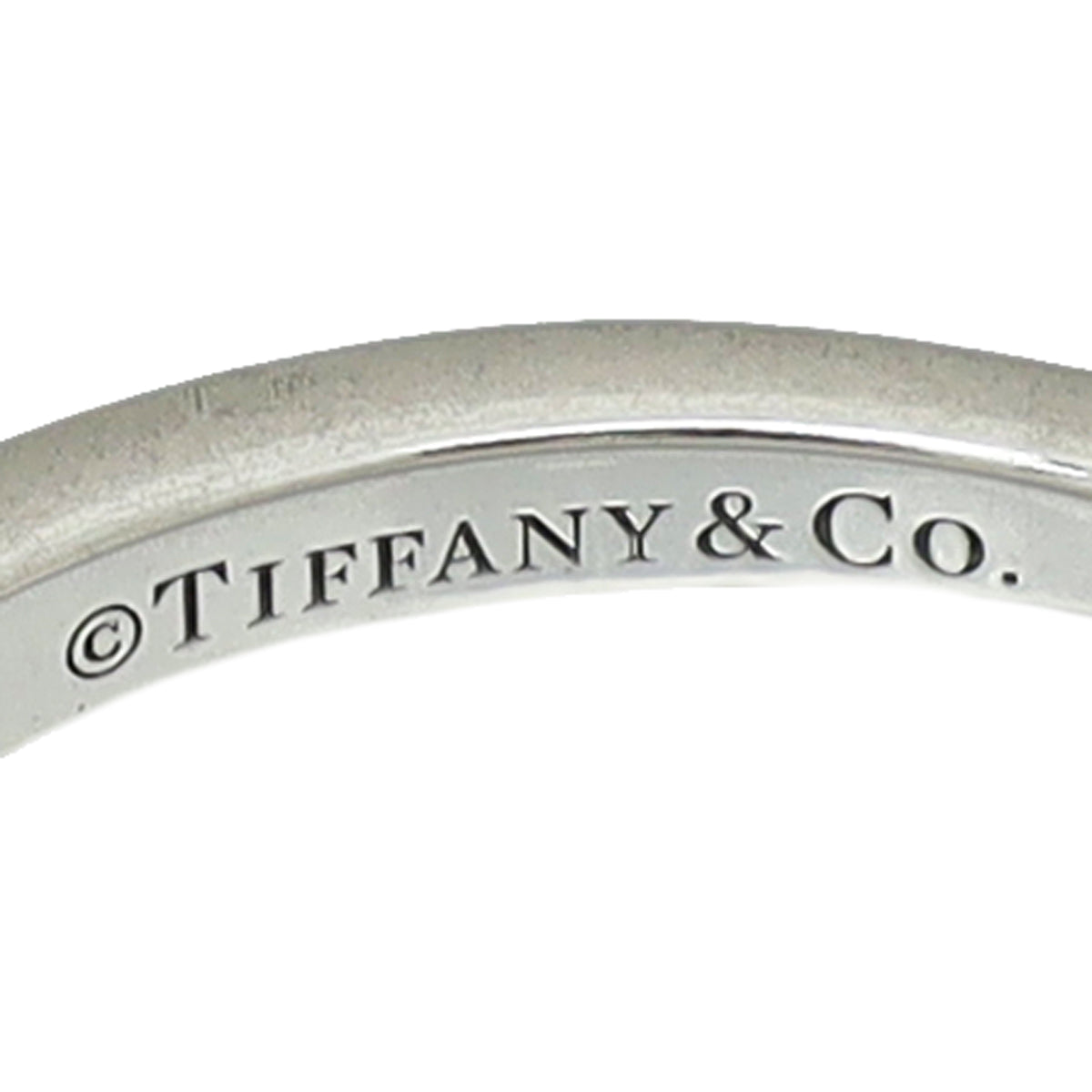 Tiffany & Co Platinum Diamond Soleste Half Eternity Ring 52