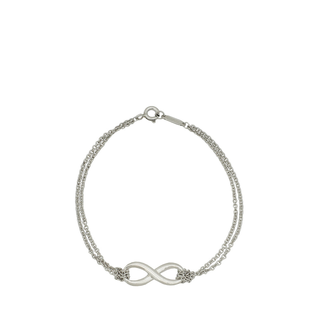 Tiffany & Co. Silver Sterling Infinity Bracelet