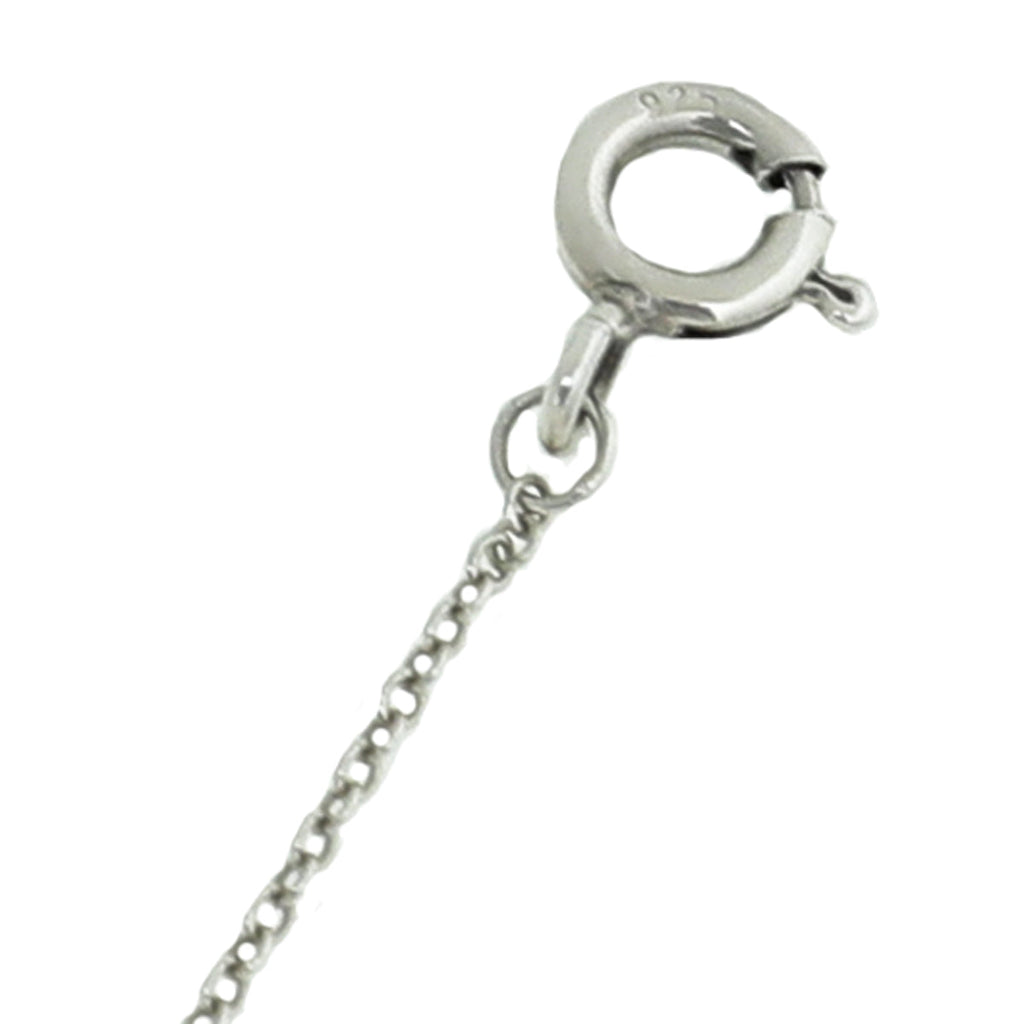 Tiffany & Co Silver Heart Tag Pendant Necklace