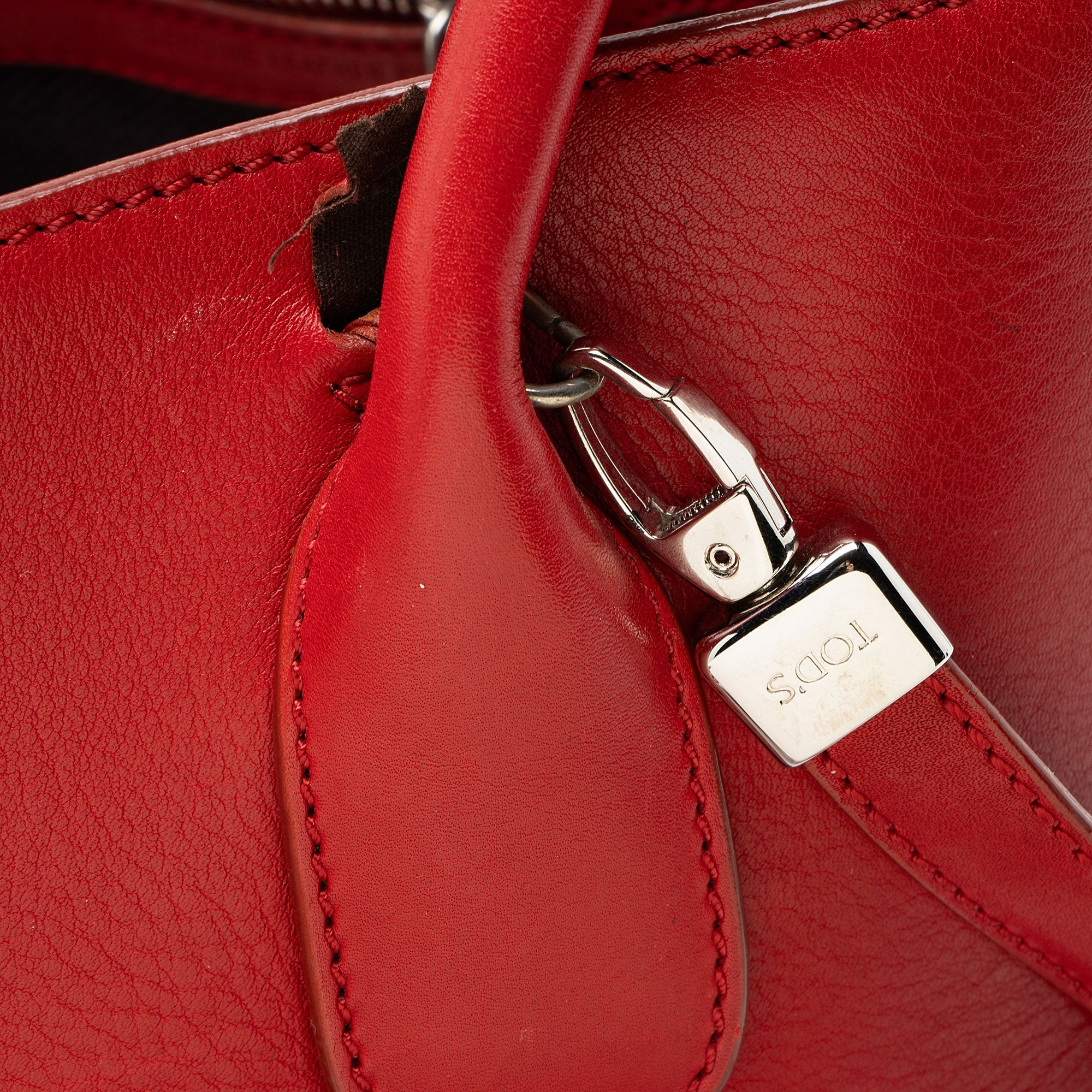 Tod's Smooth Leather D-Styling Small Tote