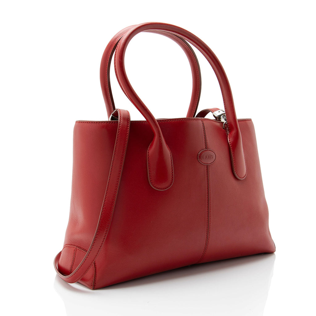Tod's Smooth Leather D-Styling Small Tote