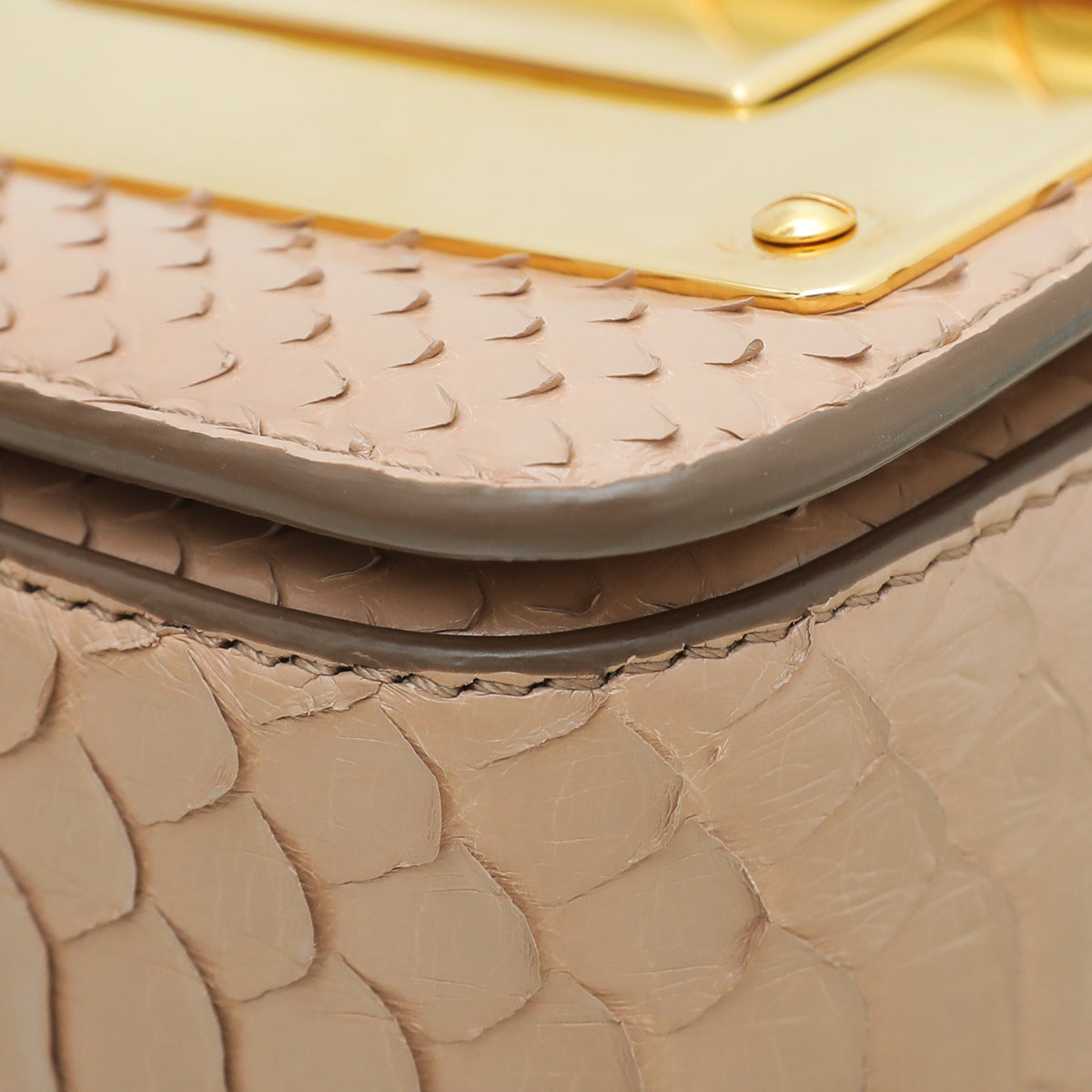 Tom Ford Nude Python Chain Natalia Small Bag
