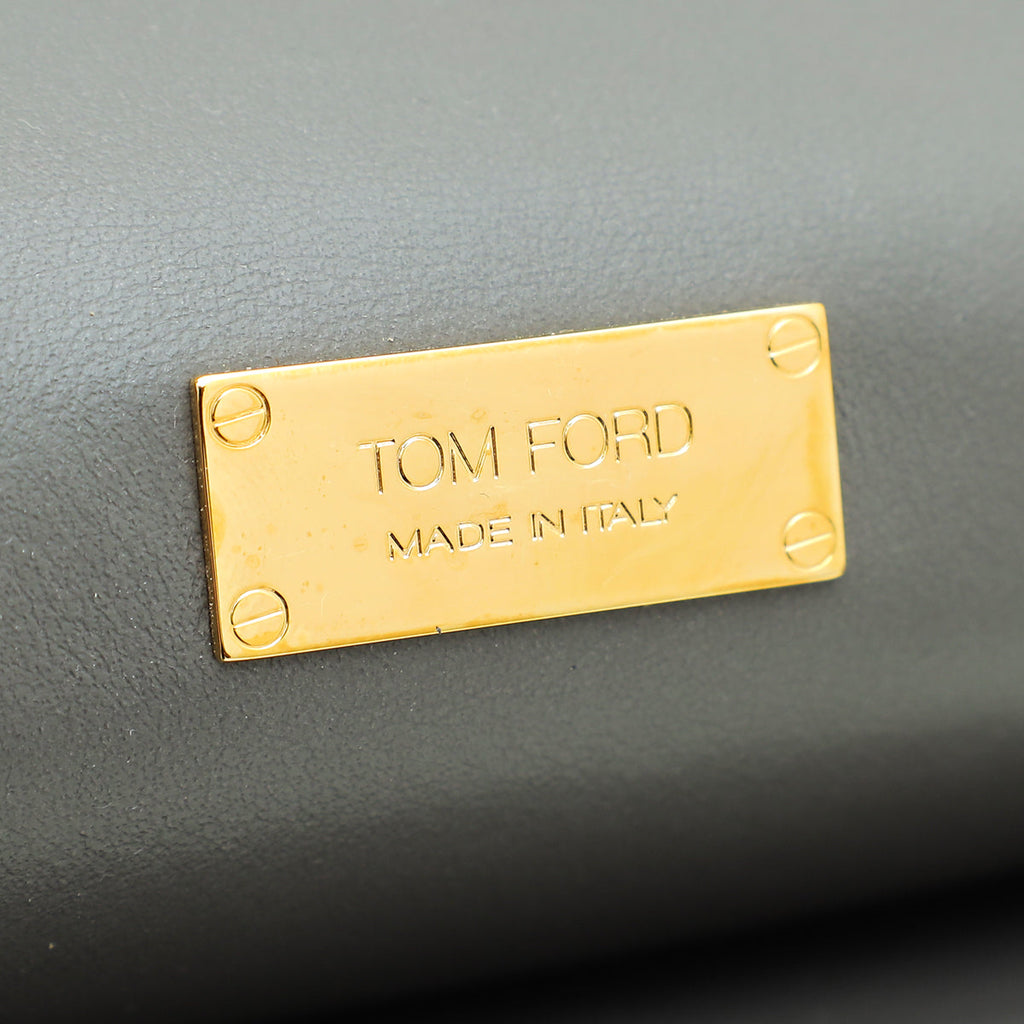 Tom Ford Grey Python Natalia Medium Bag