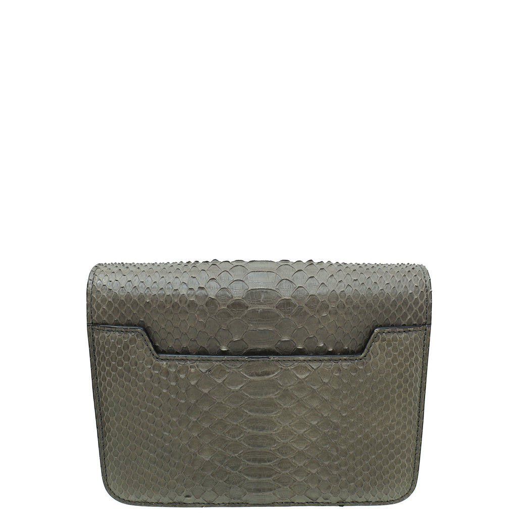 Tom Ford Grey Python Natalia Medium Bag