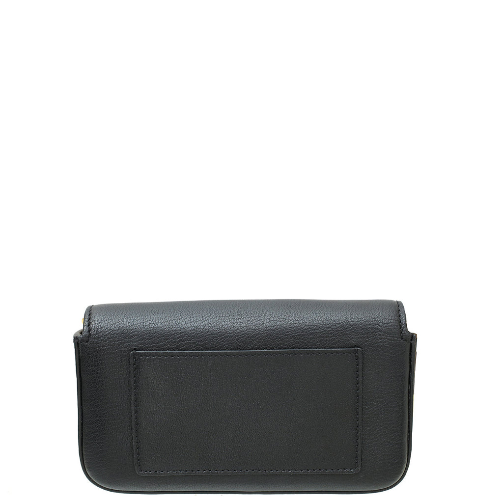 Tom Ford Black T Clasp Small Chain Shoulder Bag