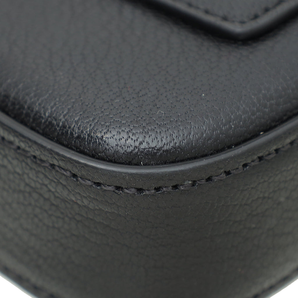 Tom Ford Black T Clasp Small Chain Shoulder Bag