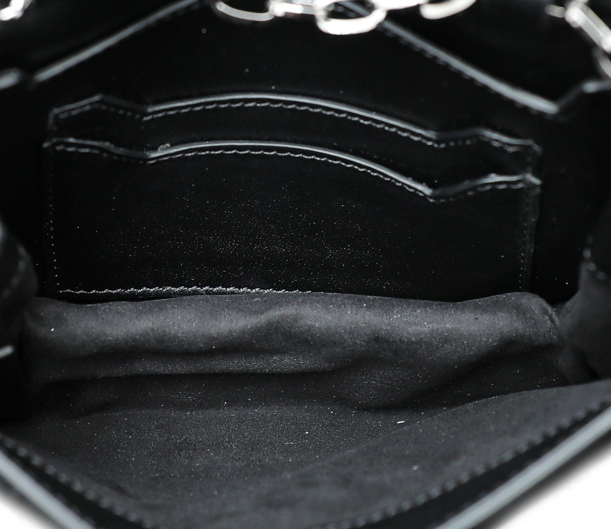 Tom Ford Black TF Crystal Velvet Chain Crossbody Bag