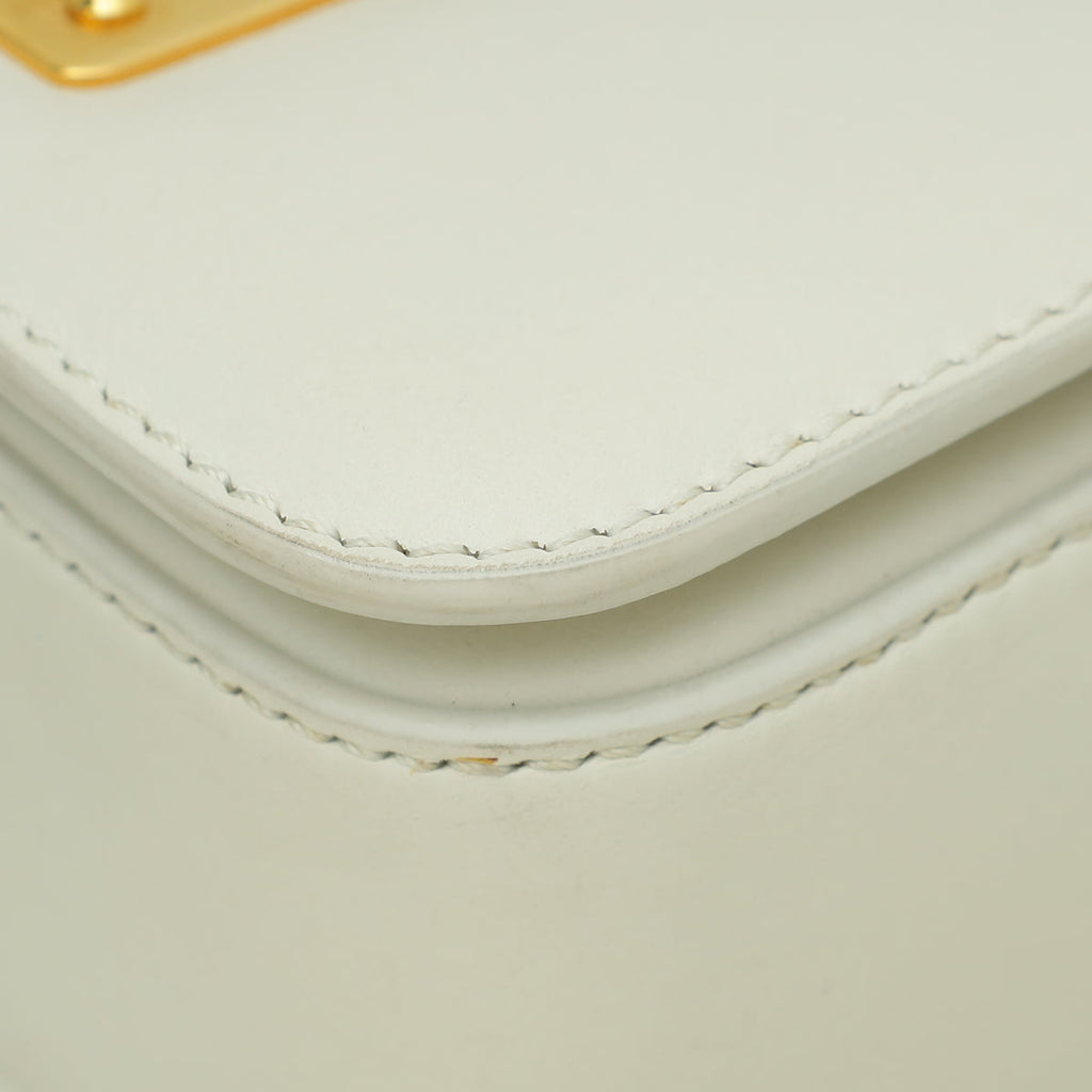 Tom Ford White Natalia Medium Flap Shoulder Bag