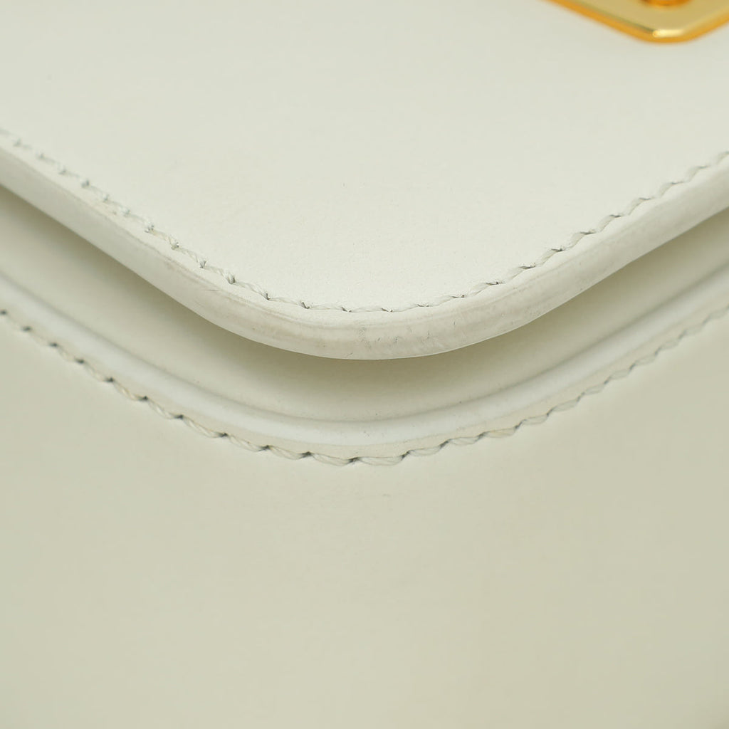 Tom Ford White Natalia Medium Flap Shoulder Bag