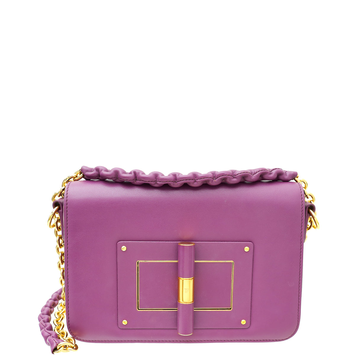 Tom Ford Purple Natalia Medium Shoulder Bag