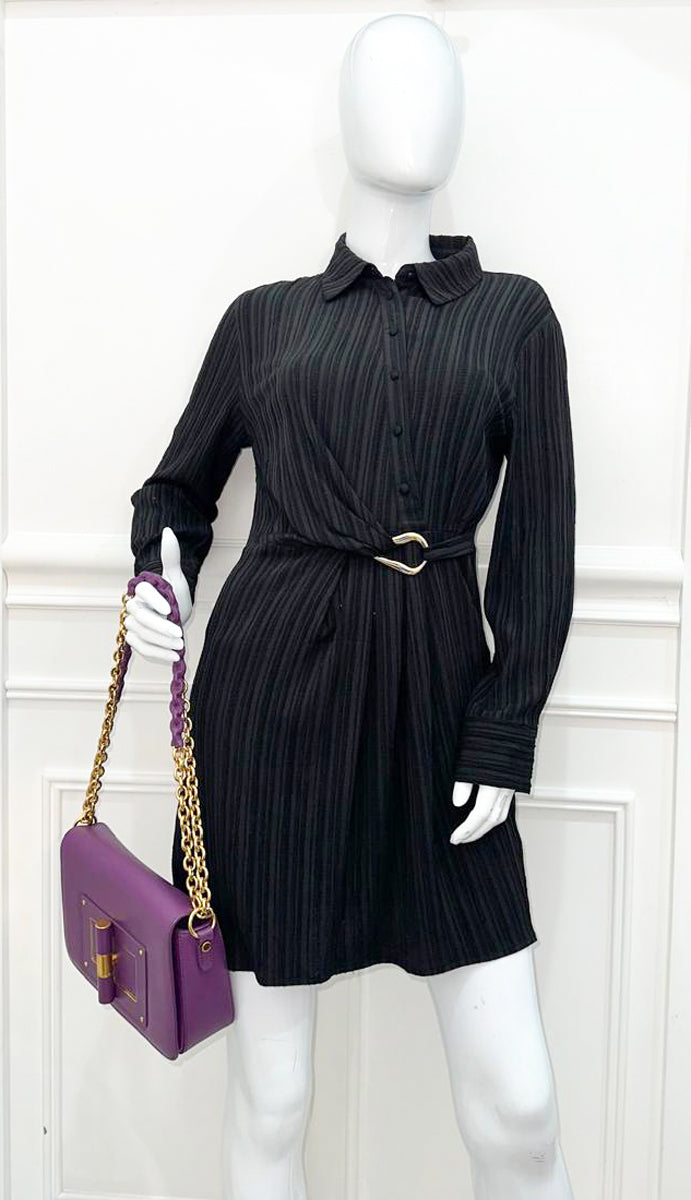 Tom Ford Purple Natalia Medium Shoulder Bag