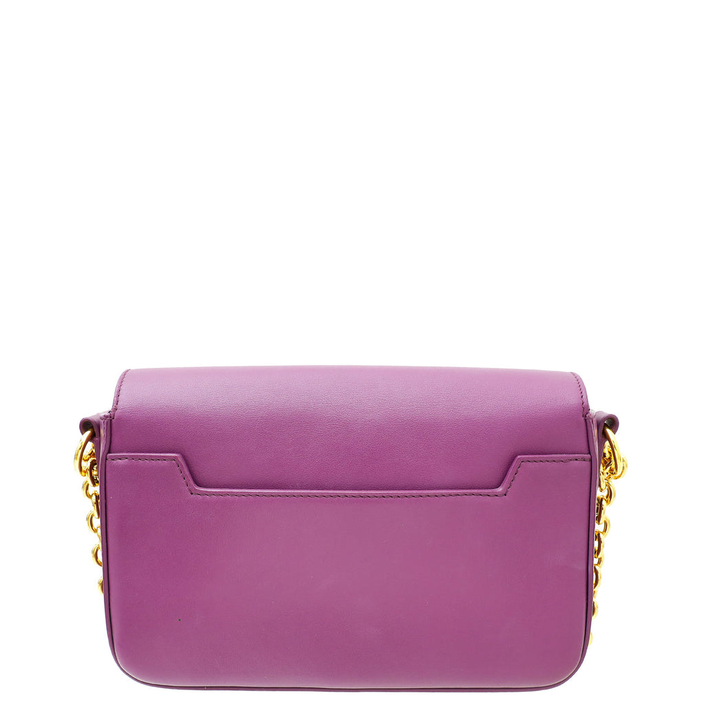 Tom Ford Purple Natalia Medium Shoulder Bag