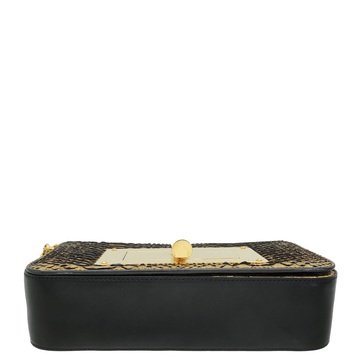 Tom Ford Bicolor Natalia Python Medium Flap Bag