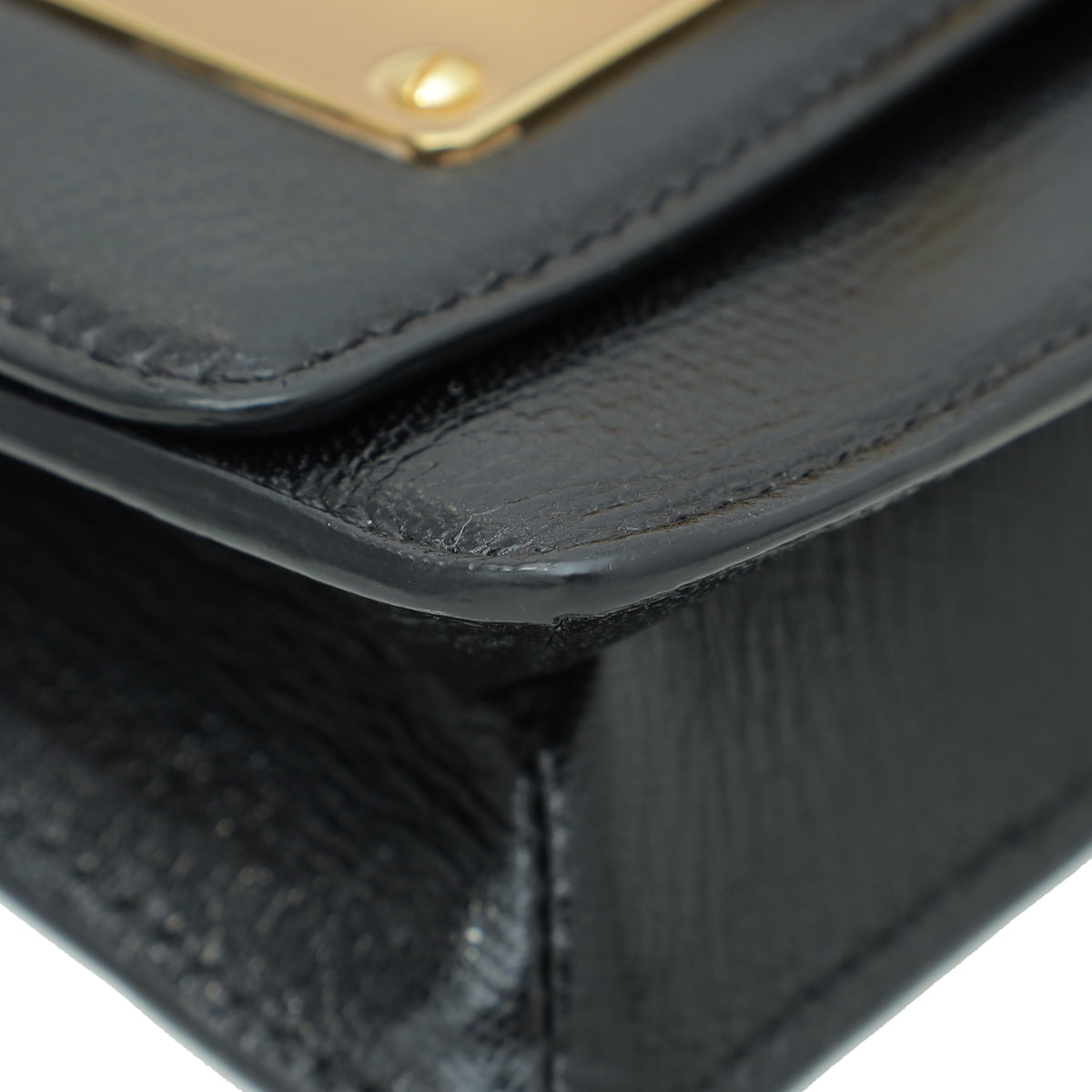Tom Ford Black Natalia Mini Flap Bag