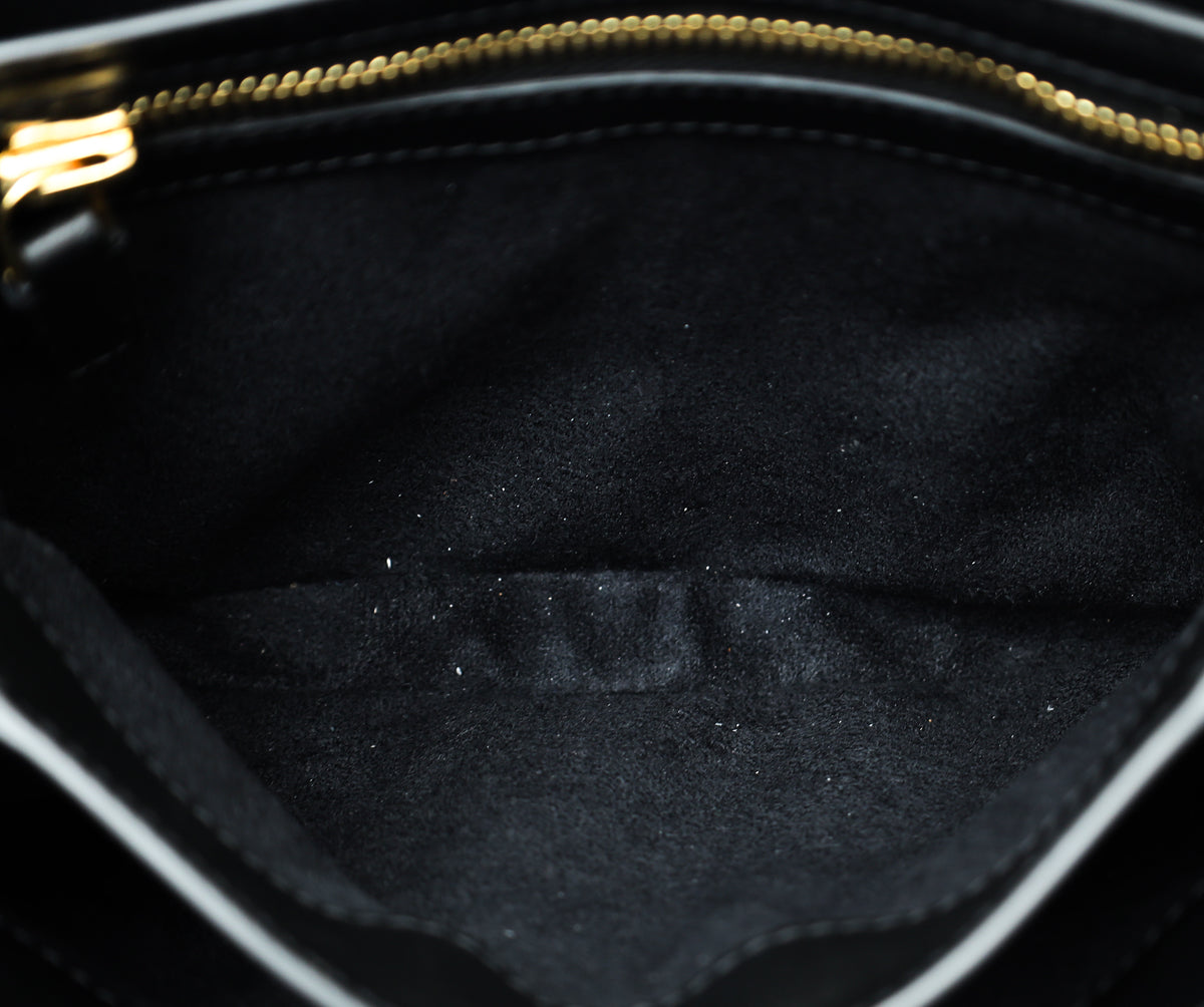 Tom Ford Black Python Natalia Flap Medium Bag