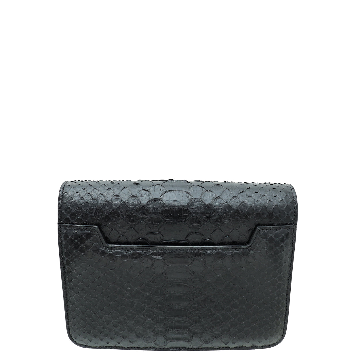 Tom Ford Black Python Natalia Flap Medium Bag